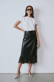 Sand Wrap Skirt Negro