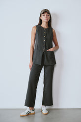 Storm Straight Leg Pant Oliva Verde